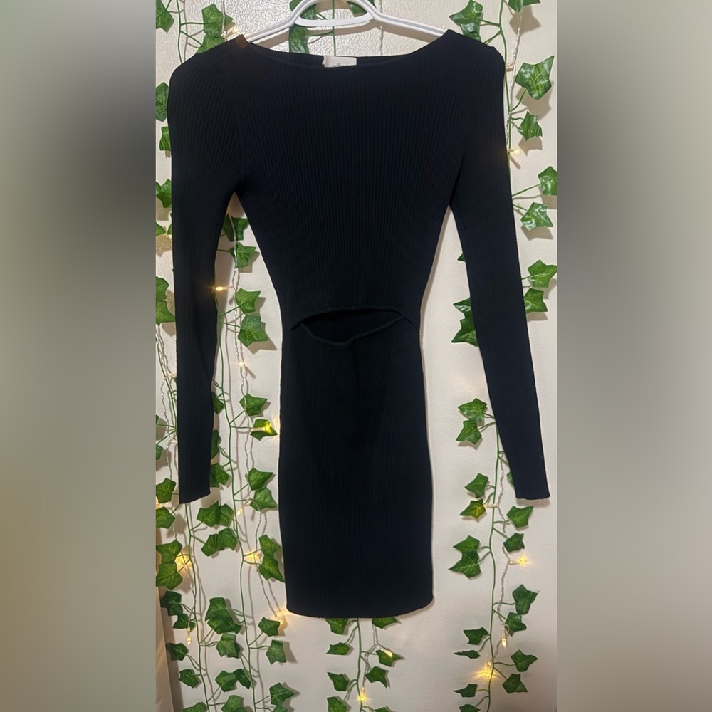 Aritzia cut out mini dress